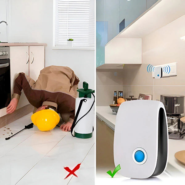 Dispozitiv ultrasonic pentru alungarea dăunătorilor | BUGBUSTER