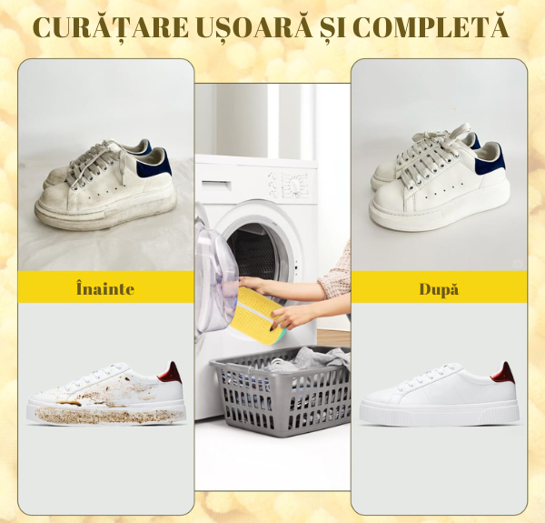 Sac de curățat încălțăminte din microfibră