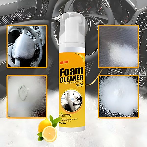 Spumă Activă de Curățare Auto – Curăță Fără Efort Interiorul Mașinii