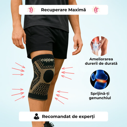Genunchiera cu fir de cupru